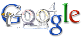 Google Bonne anne ! - 1er janvier 2004